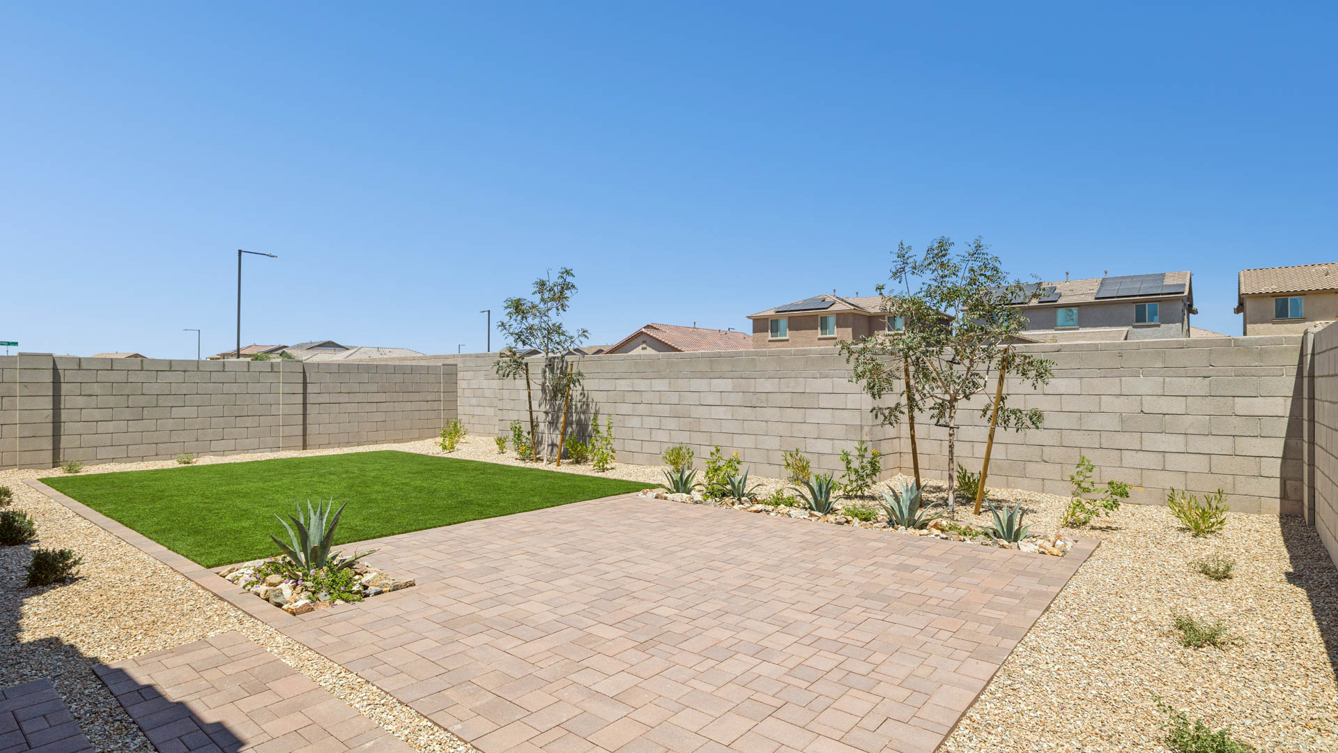 Cali Model Backyard