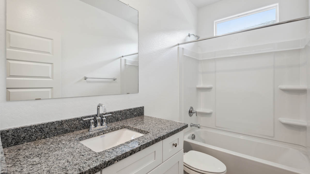 A well-designed bathroom emphasizing functionality and contemporary style.