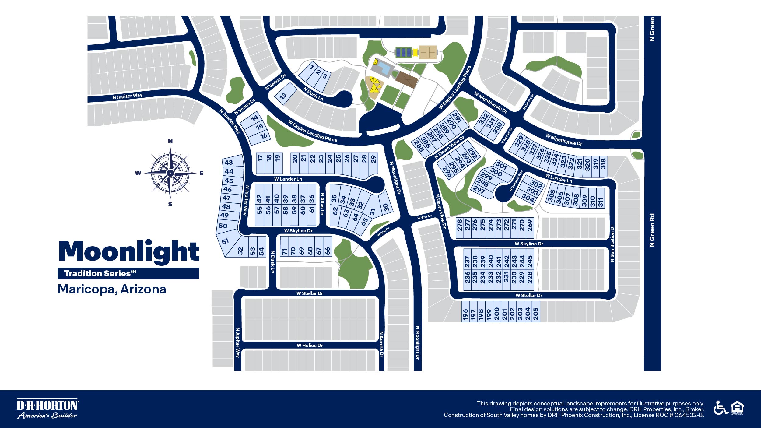 Static Lot Map