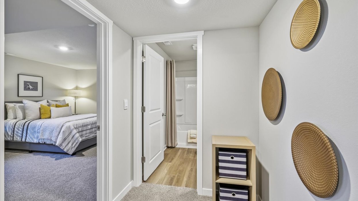 basement hallway