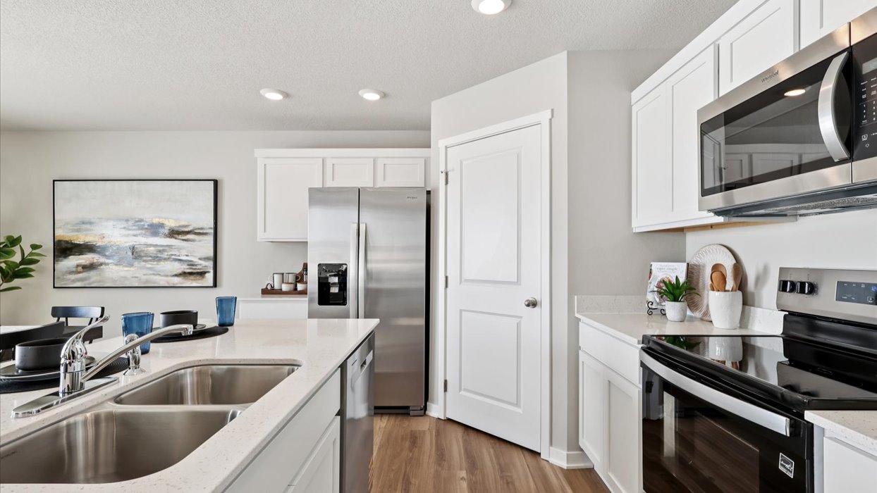 side view of hamilton kitchen