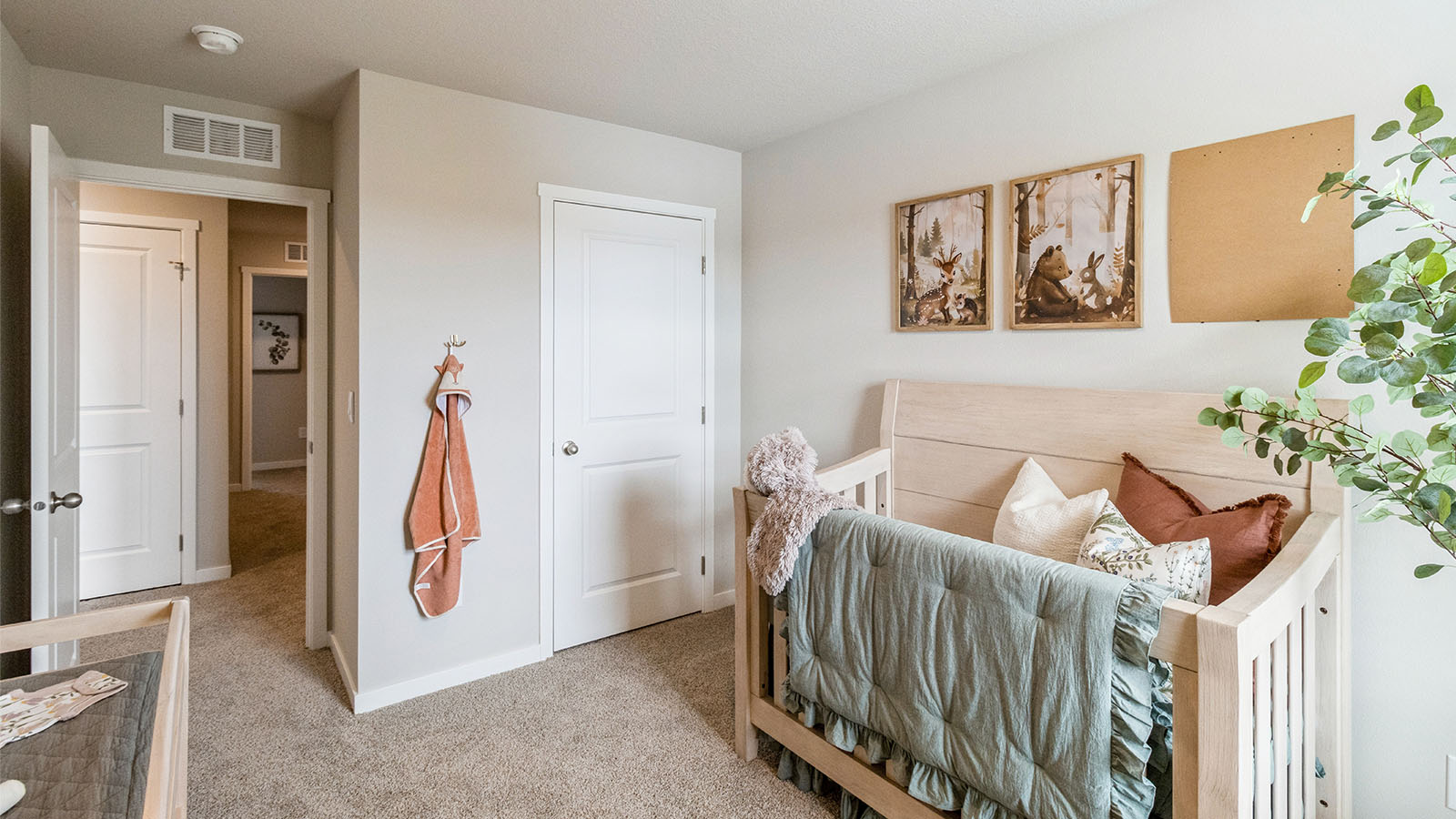 Comfortable secondary bedroom with natural light, modern finishes, and versatile living space.