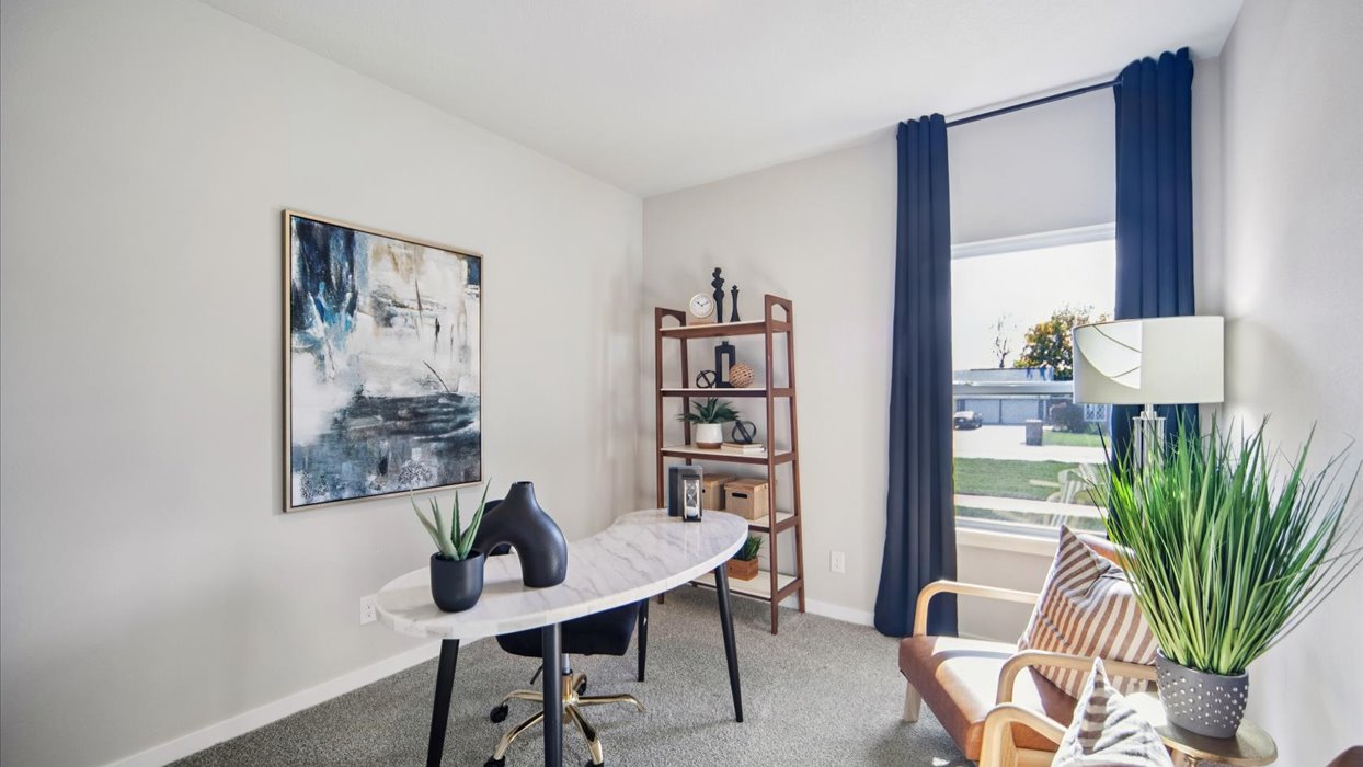 Bedroom 3 offering flexible use for guests, office, or hobby space.