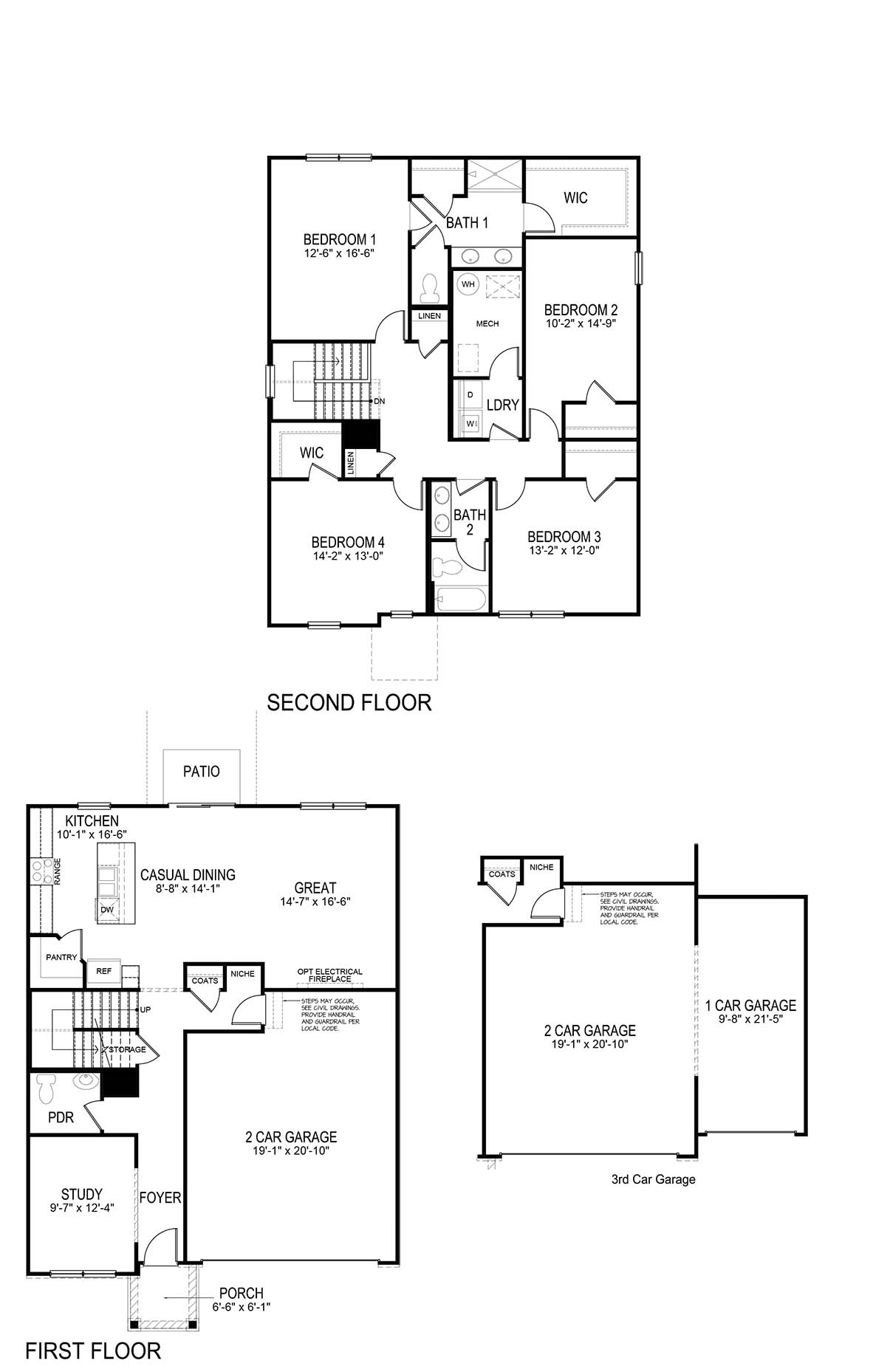 holland floor plan rendering