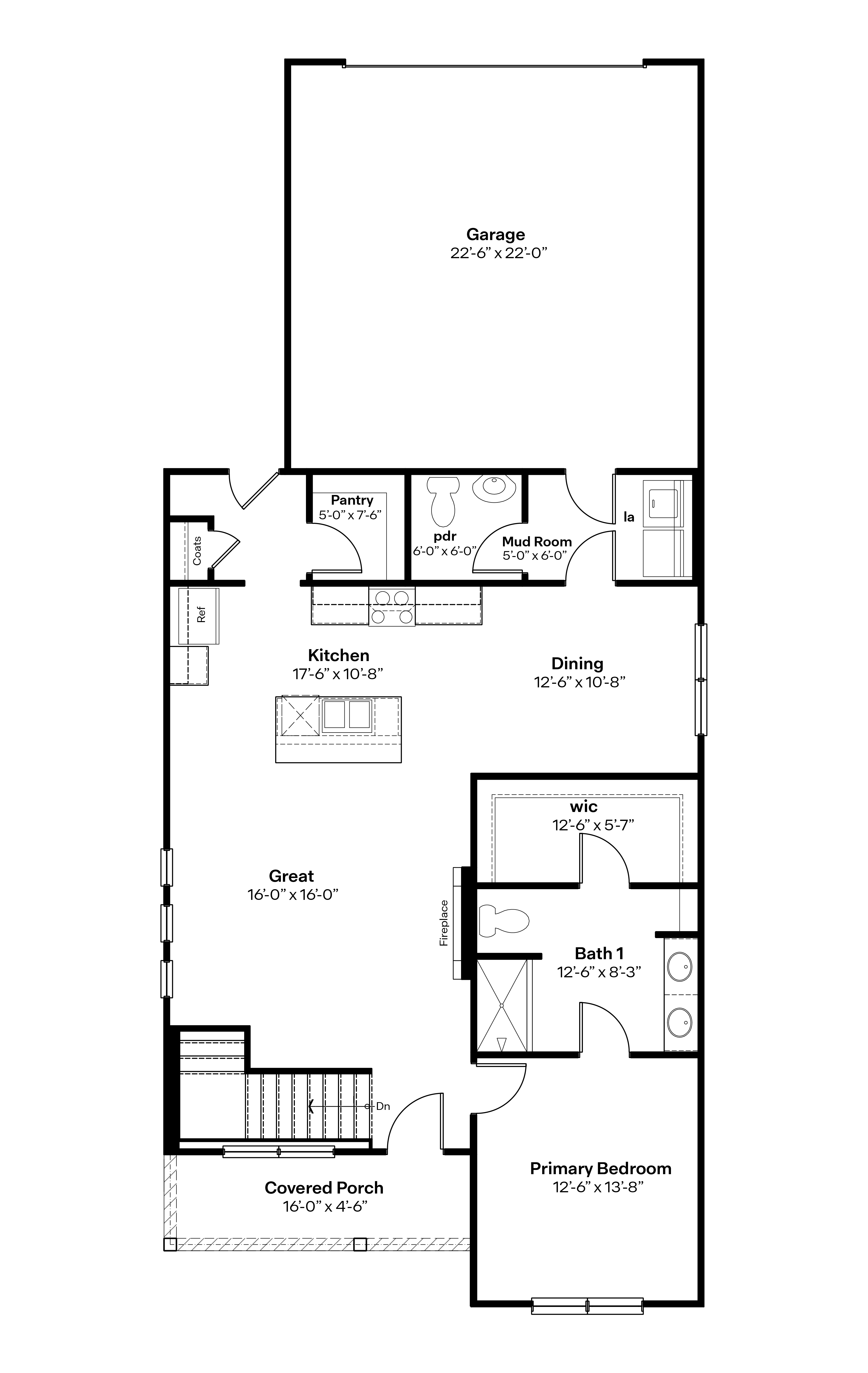 taylor floor plan main level