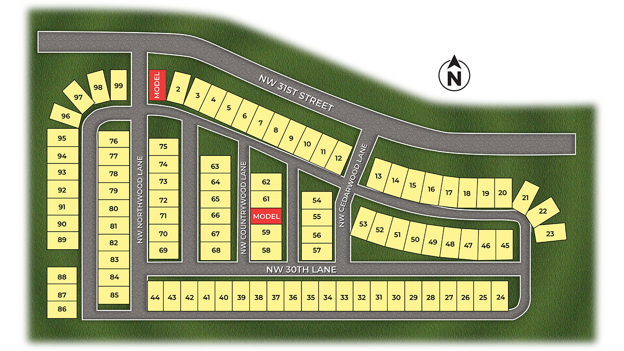 Static Lot Map