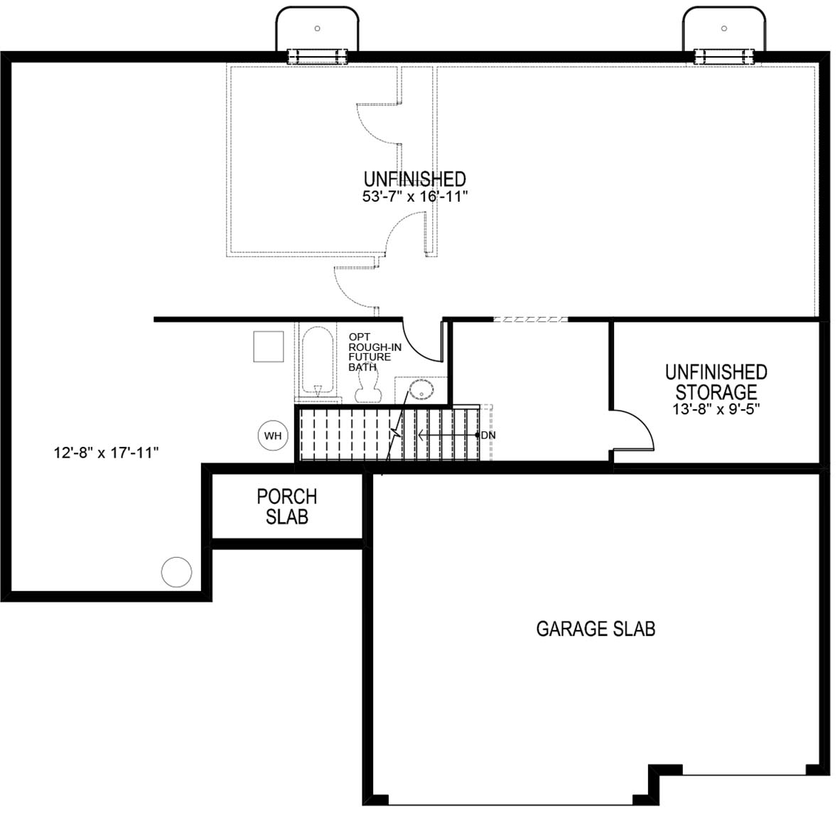 reagan basement floor plan
