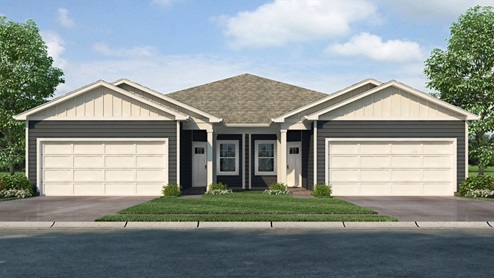 Exterior photo of our Olsen Twin Home plan