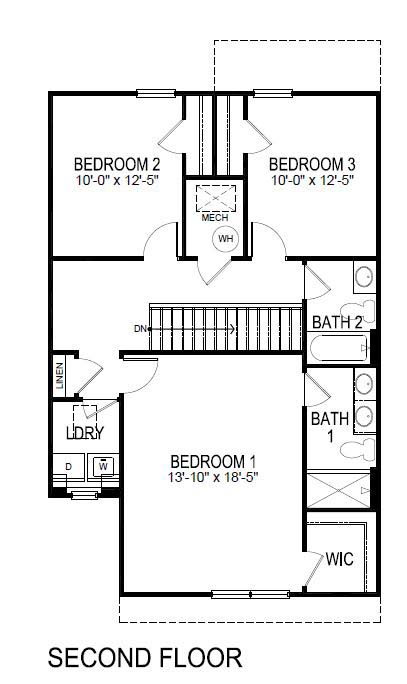 sydney second floor plan