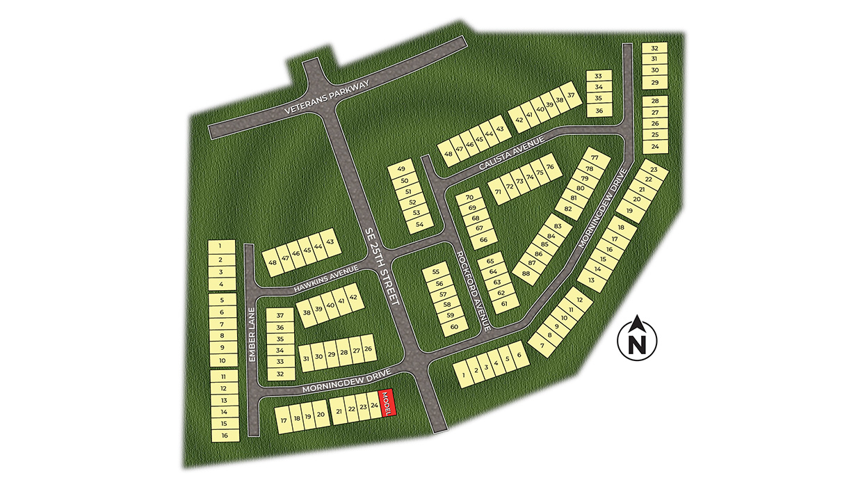 Static Lot Map