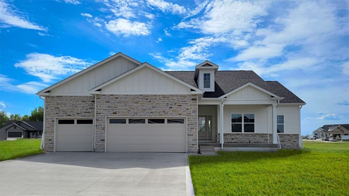 Lincoln Model Home exterior