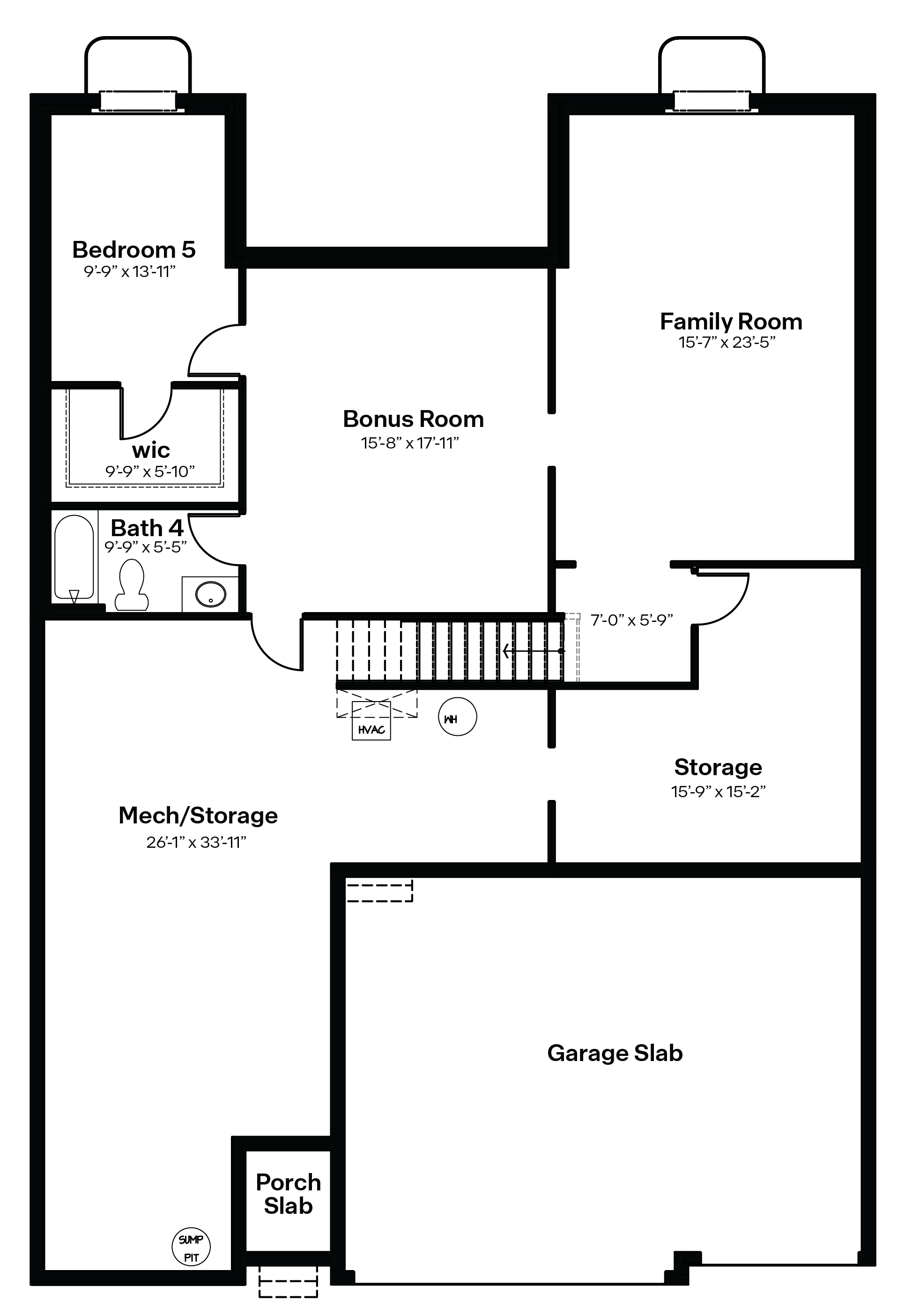fairfield finished basement floor plan