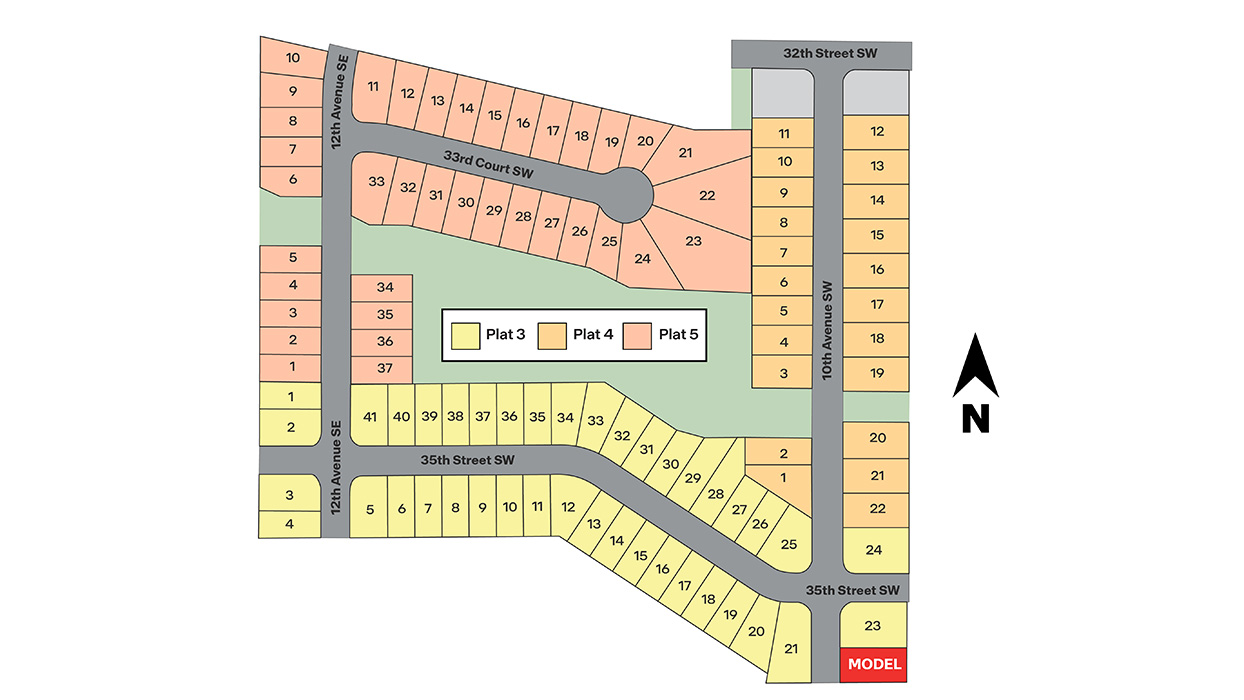 Static Lot Map