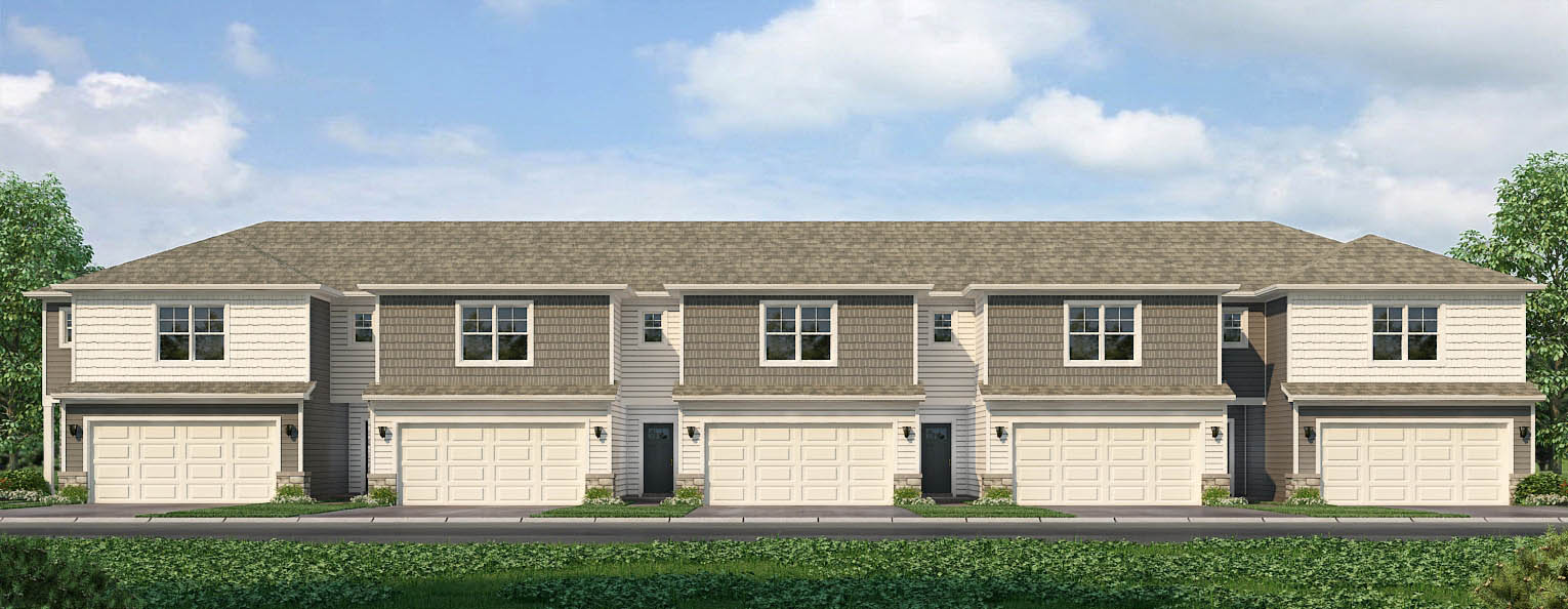 Floor Plan in Canyon Landing Townhomes ANKENY, IA D.R. Horton