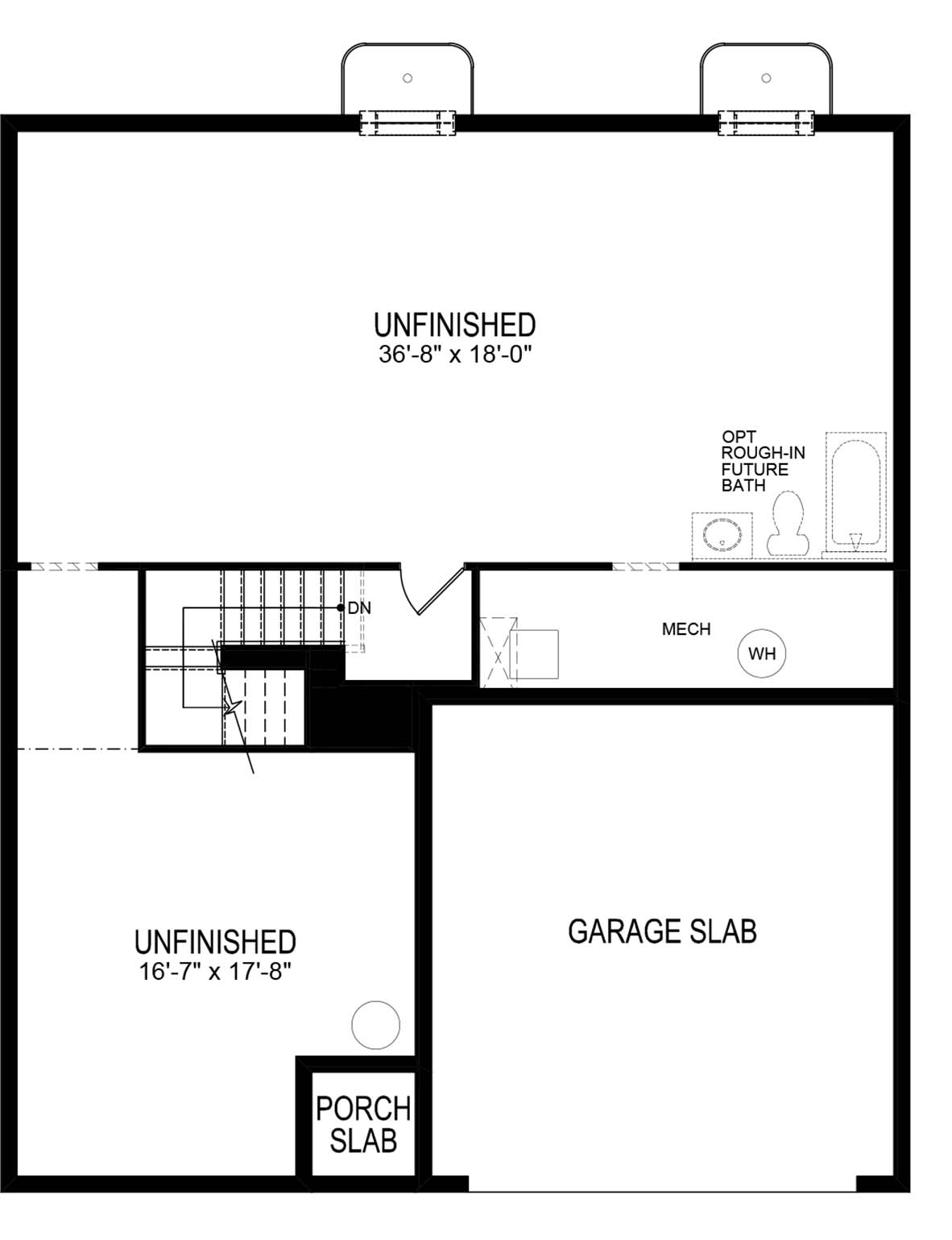 aldridge basement floor plan