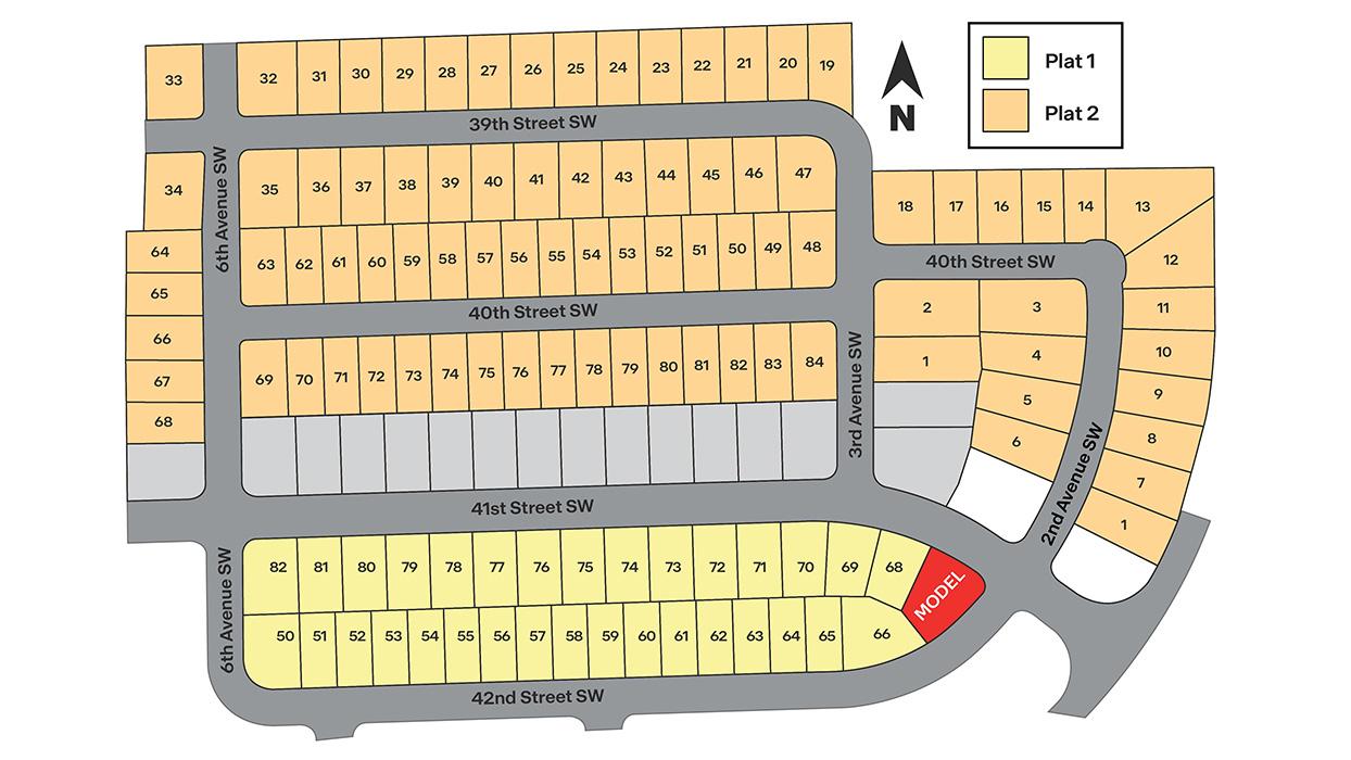Static Lot Map