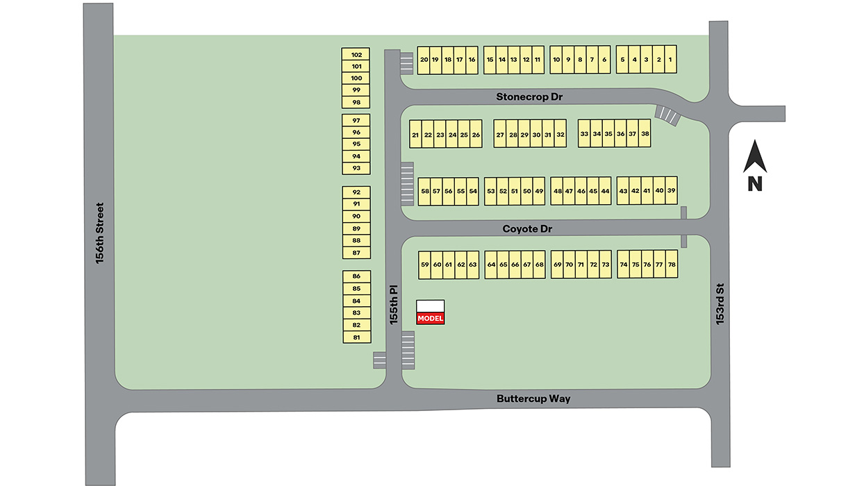 Static Lot Map