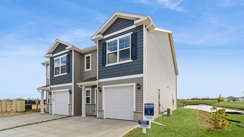 front exterior of pearson townhome