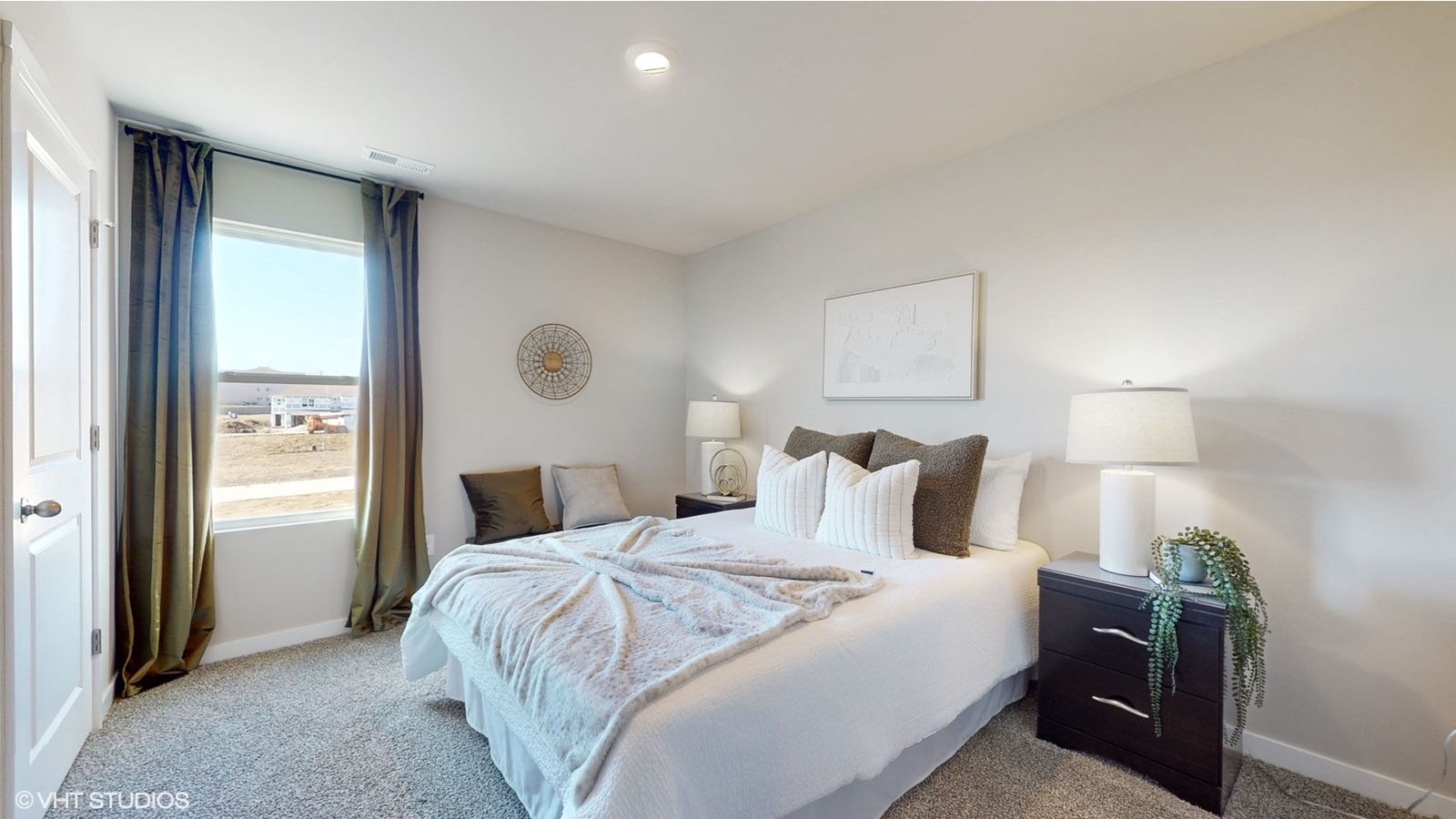 Light-filled flex-office crafted by D.R. Horton of this thoughtfully designed home