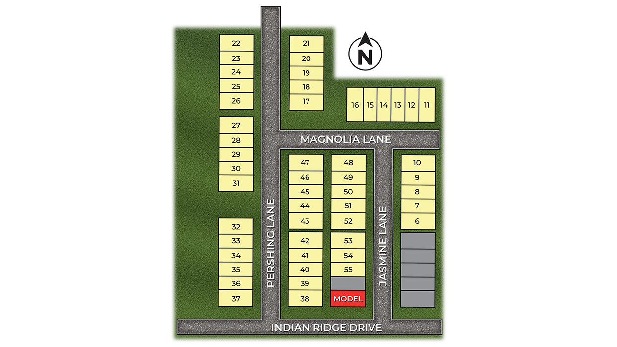 Static Lot Map