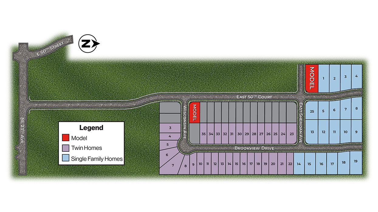 Static Lot Map