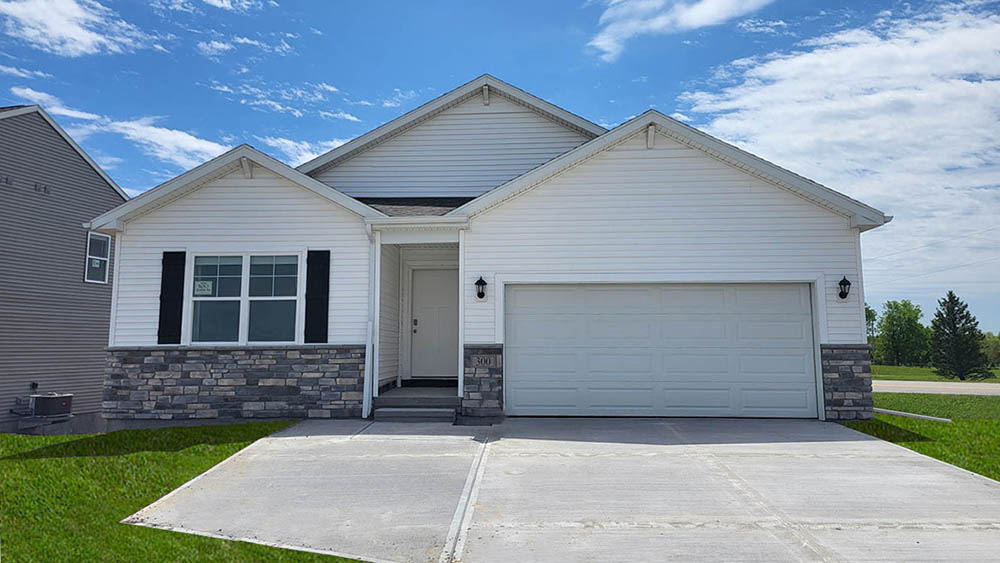 exterior of neuviille home