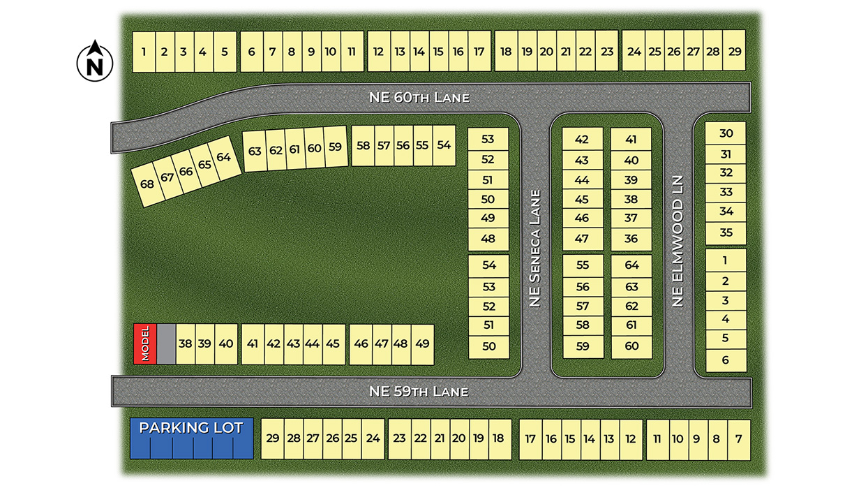 Static Lot Map