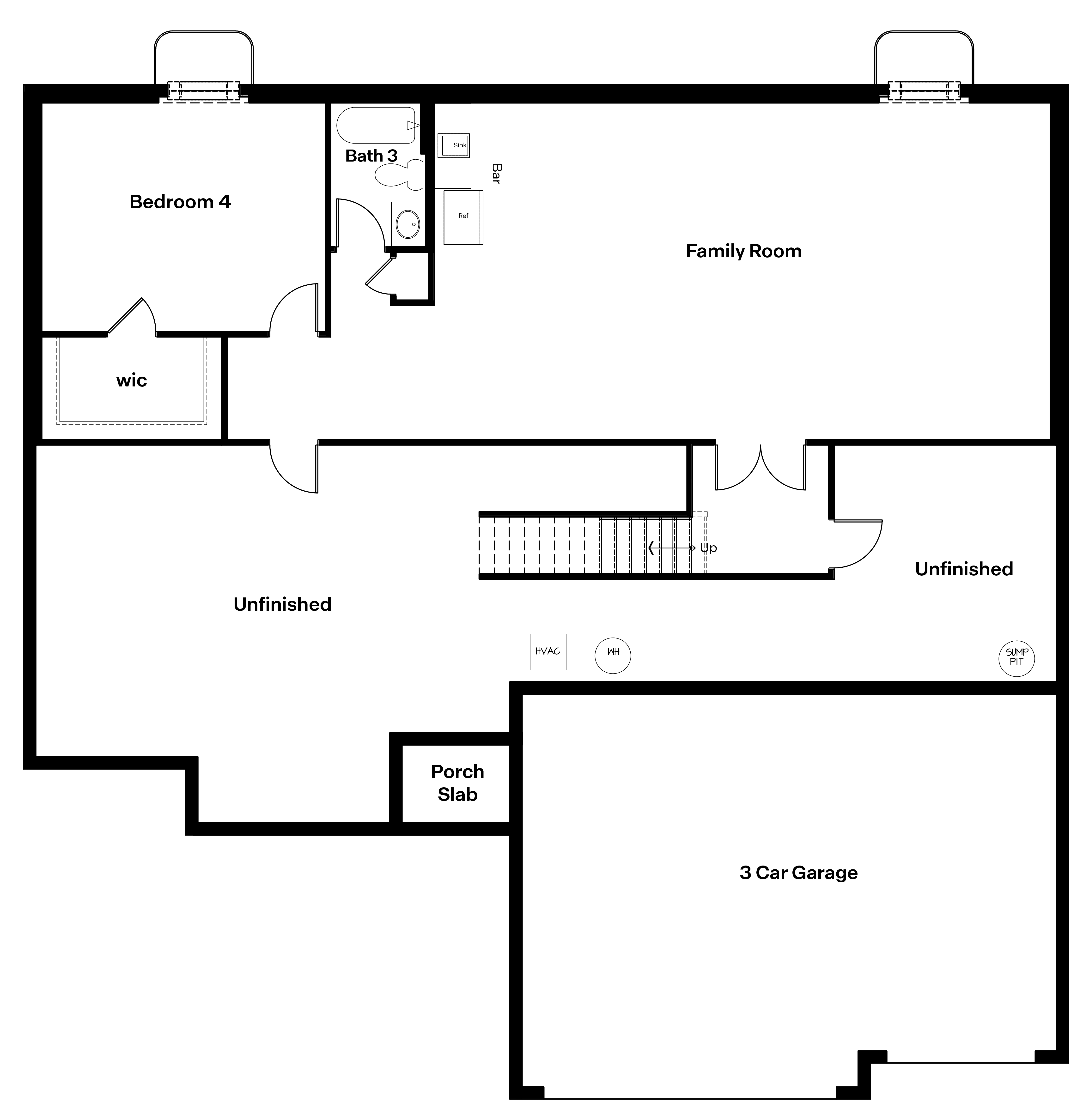 lincoln finished basement floor plan