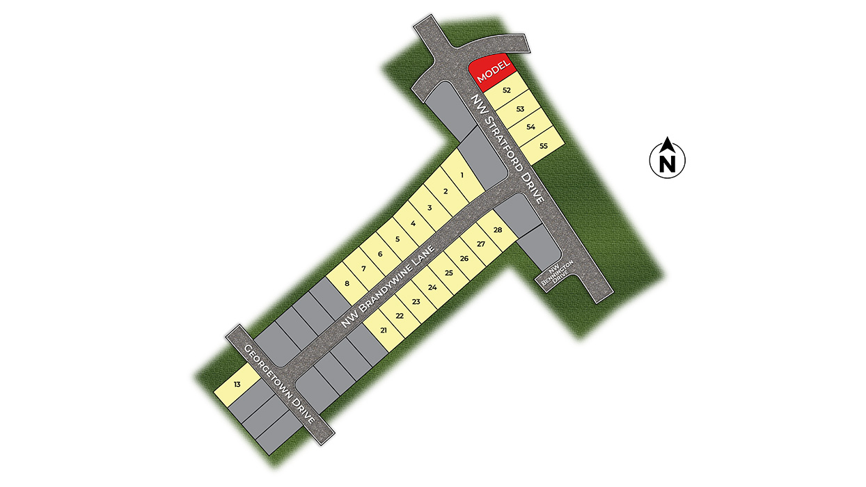 Static Lot Map