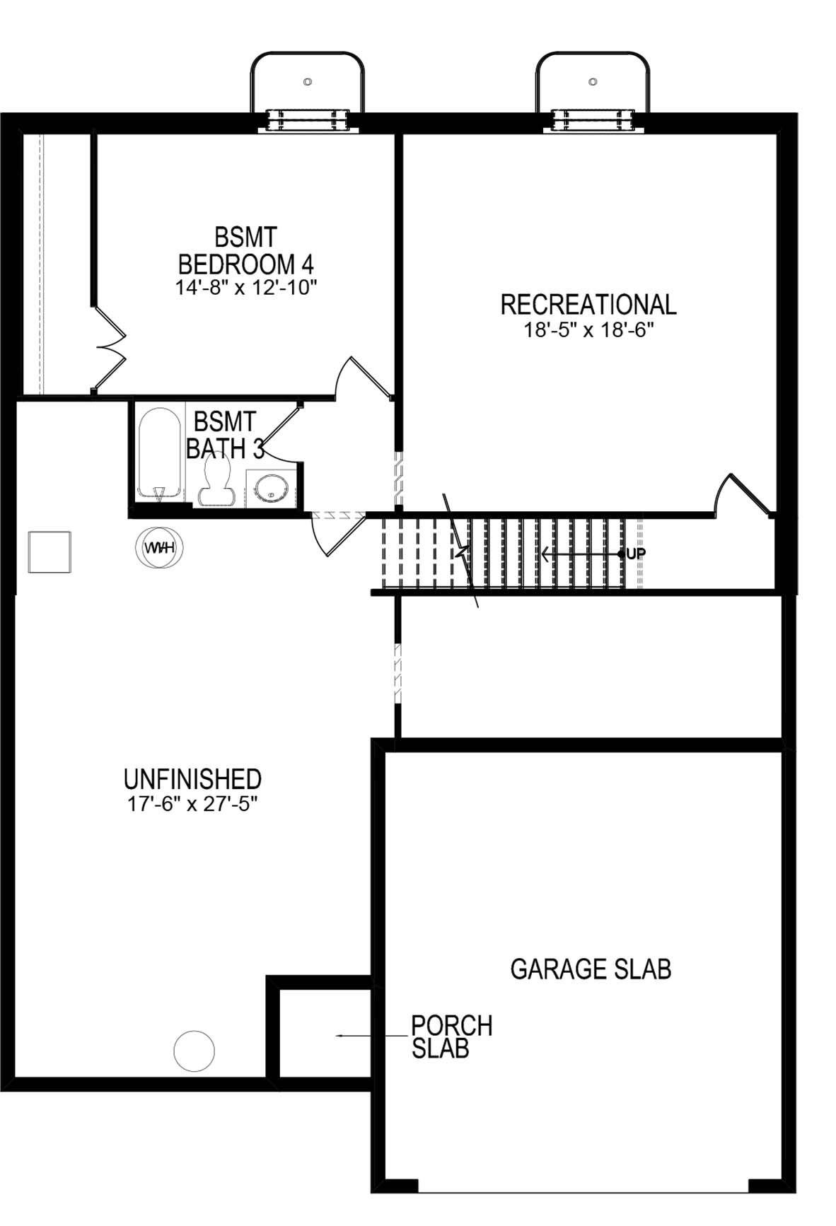 hamilton finished basement floor plan