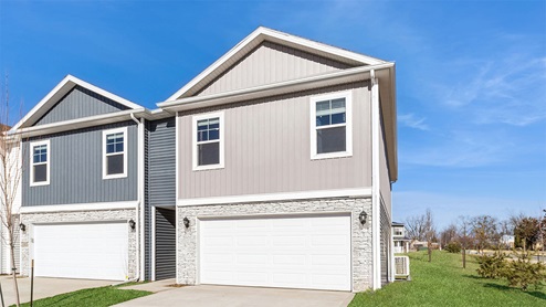 front exterior of pattison townhome