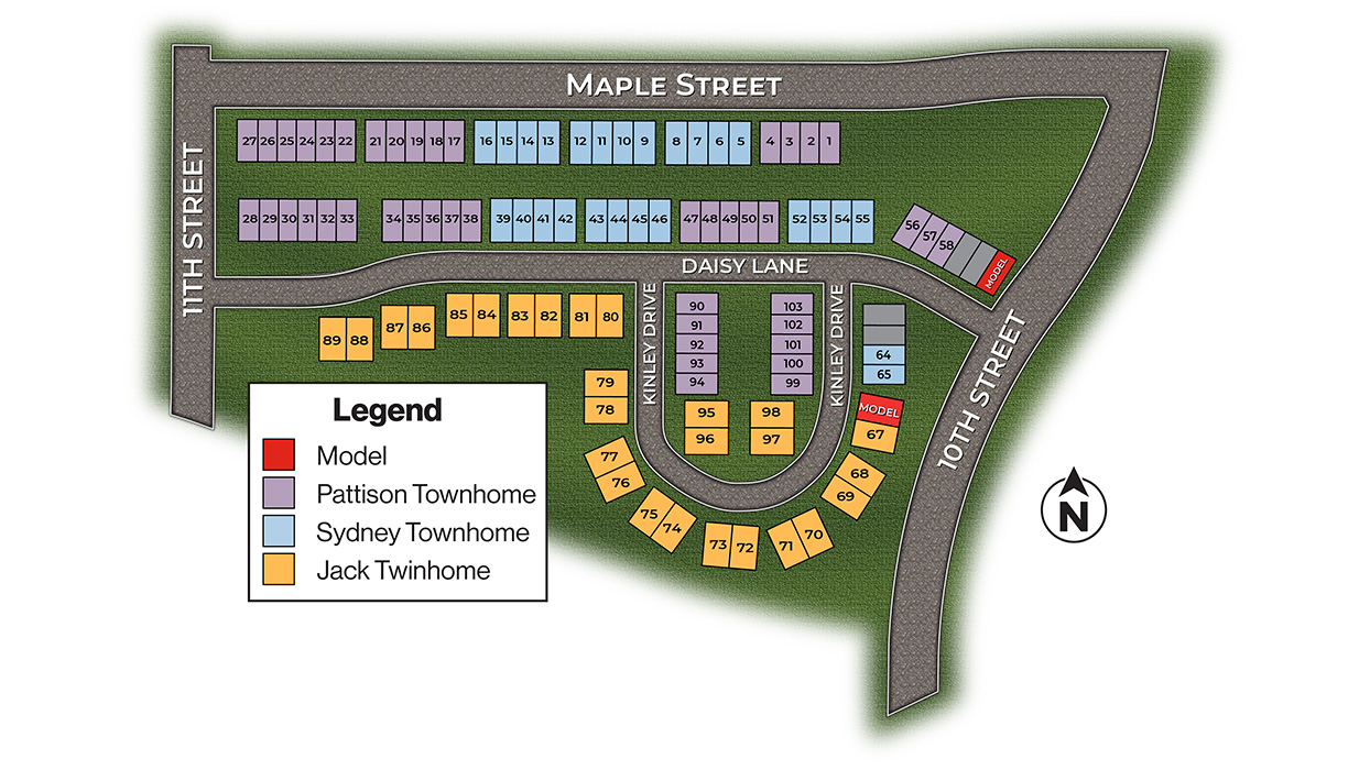 Static Lot Map