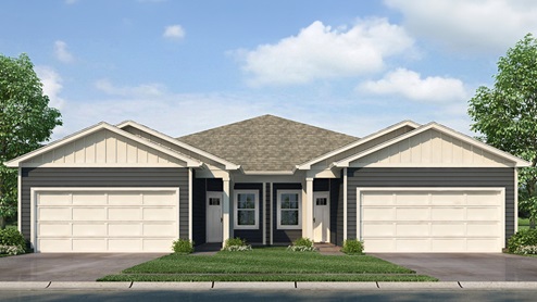 Exterior photo of our Olsen Twin Home plan