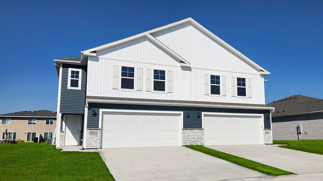 exterior of sydney twin home