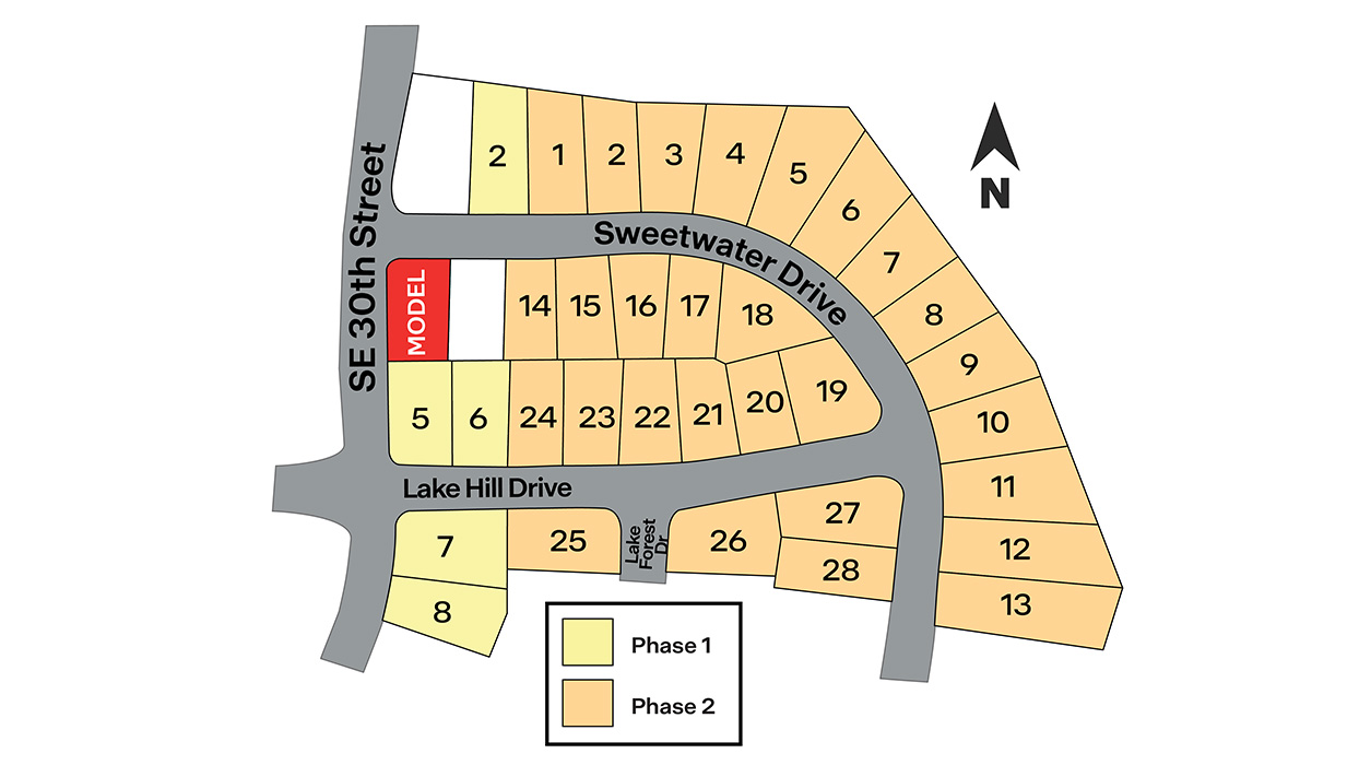 Static Lot Map