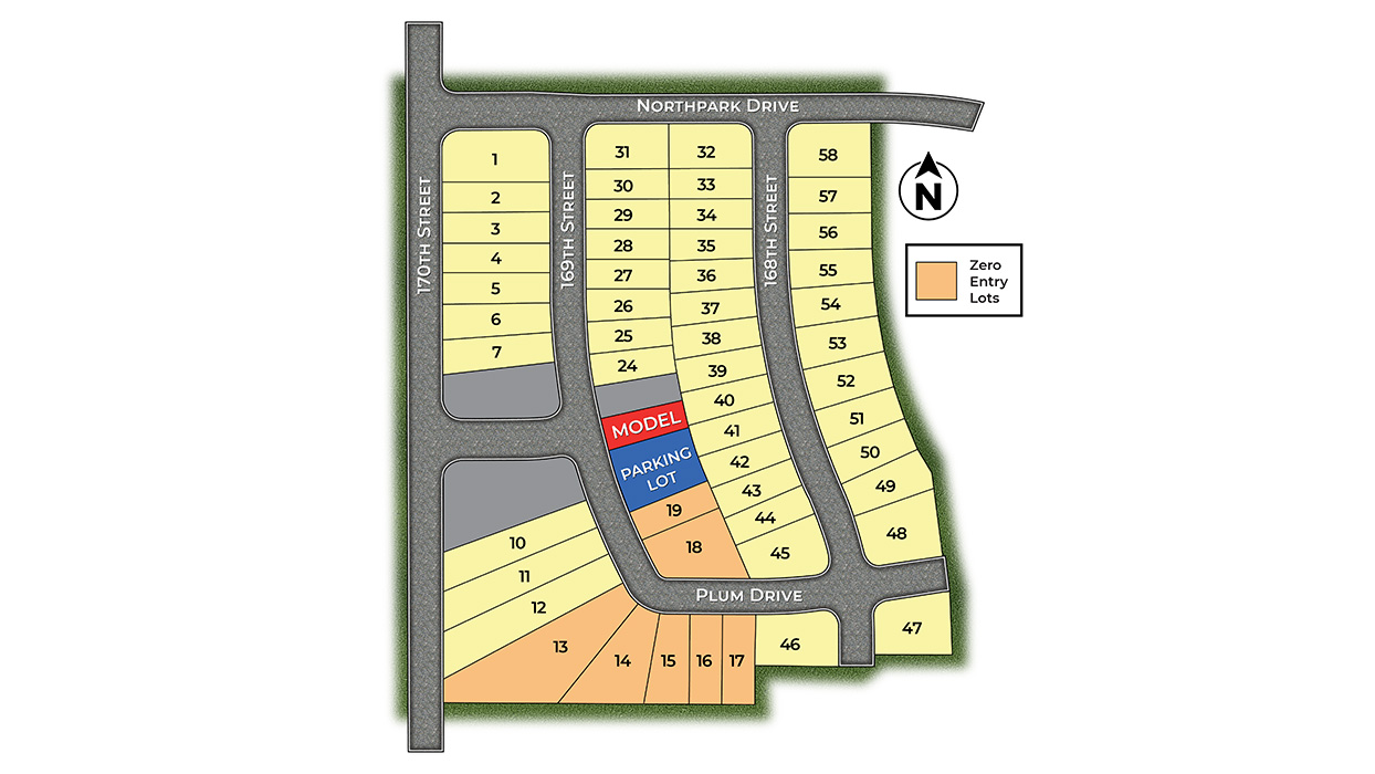 Static Lot Map