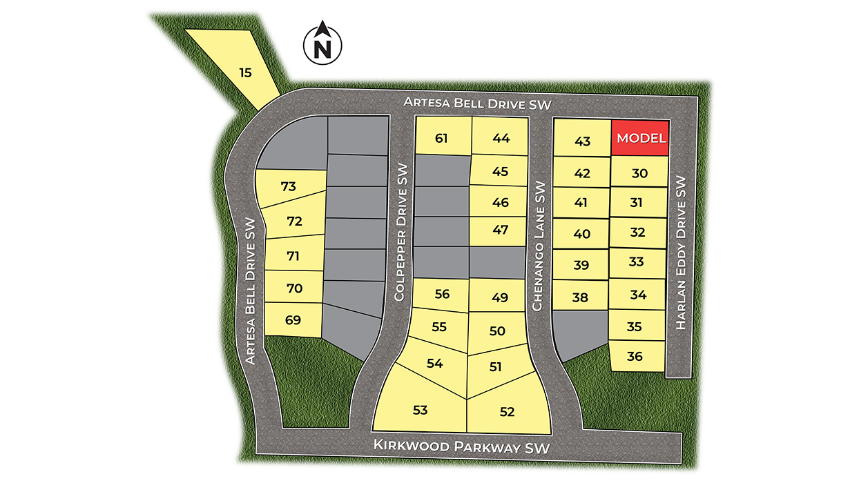 Static Lot Map