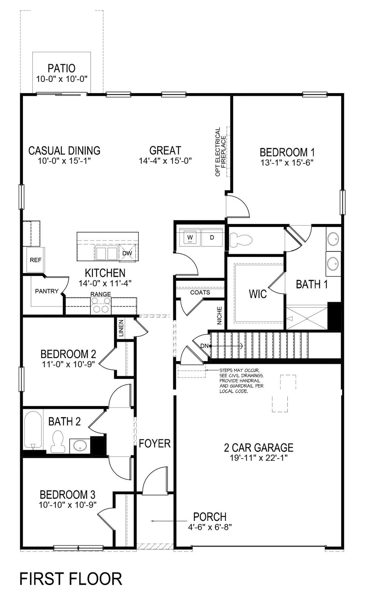 Floor Plan in Crossroads CEDAR RAPIDS, IA D.R. Horton