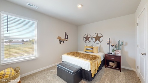 Third bedroom in the Sydney with a queen bedroom and two nightstands