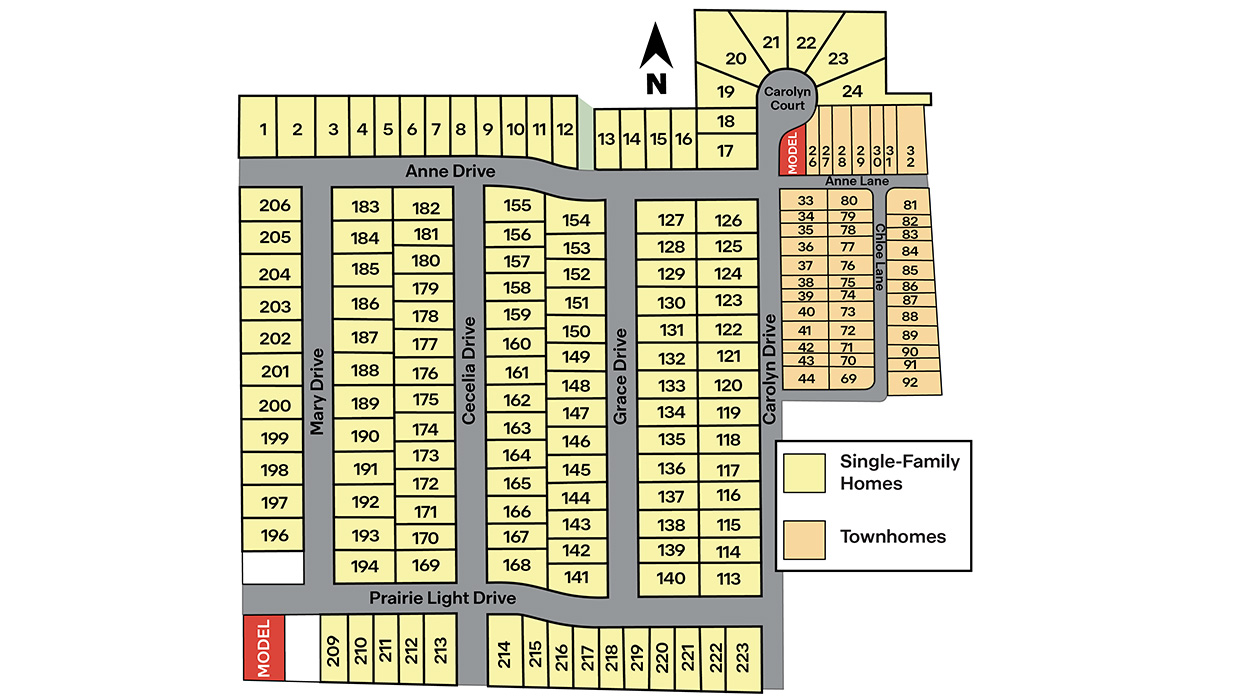 Static Lot Map