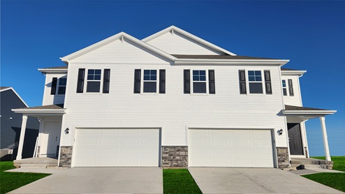 exterior of emerson twinhome