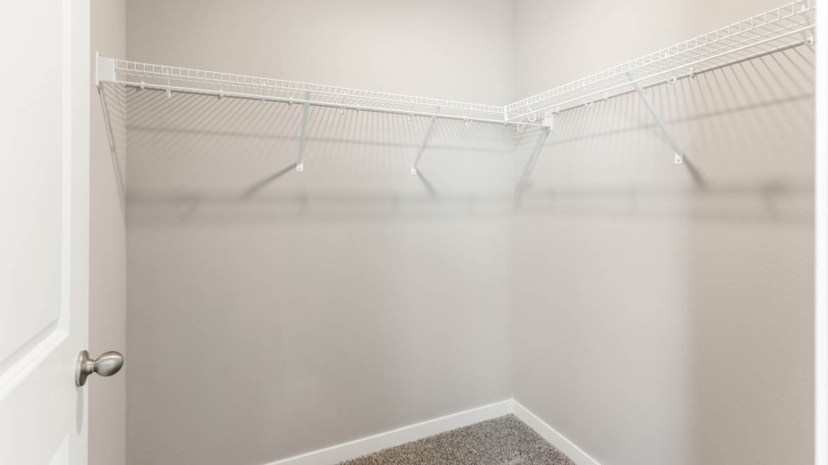 Spacious walk-in closet offering ample room for clothing, accessories, and everyday essentials.
