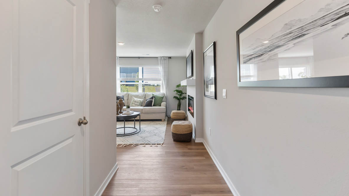 guest bedroom with window letting in natural light