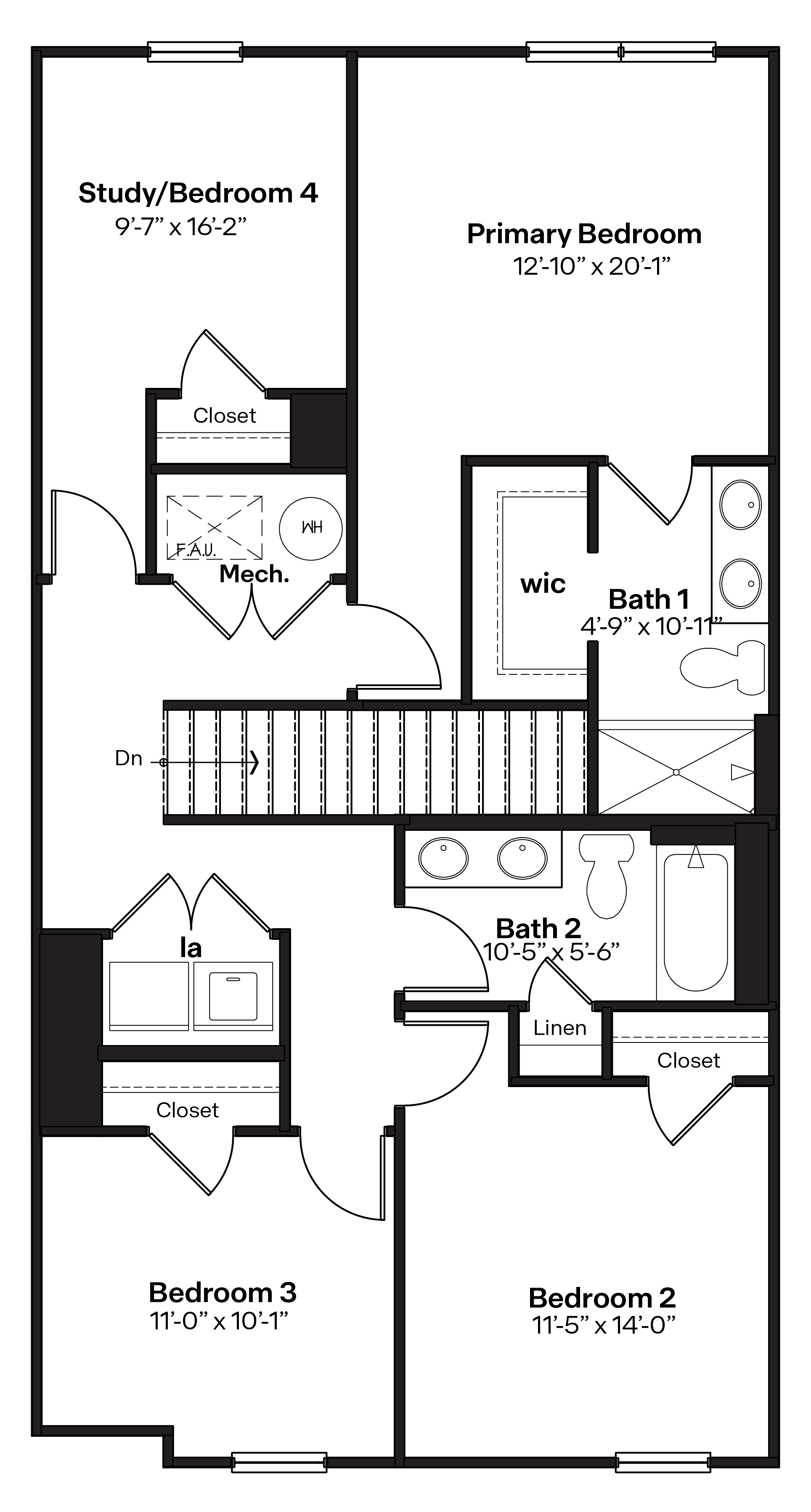 pattison second level floor plan