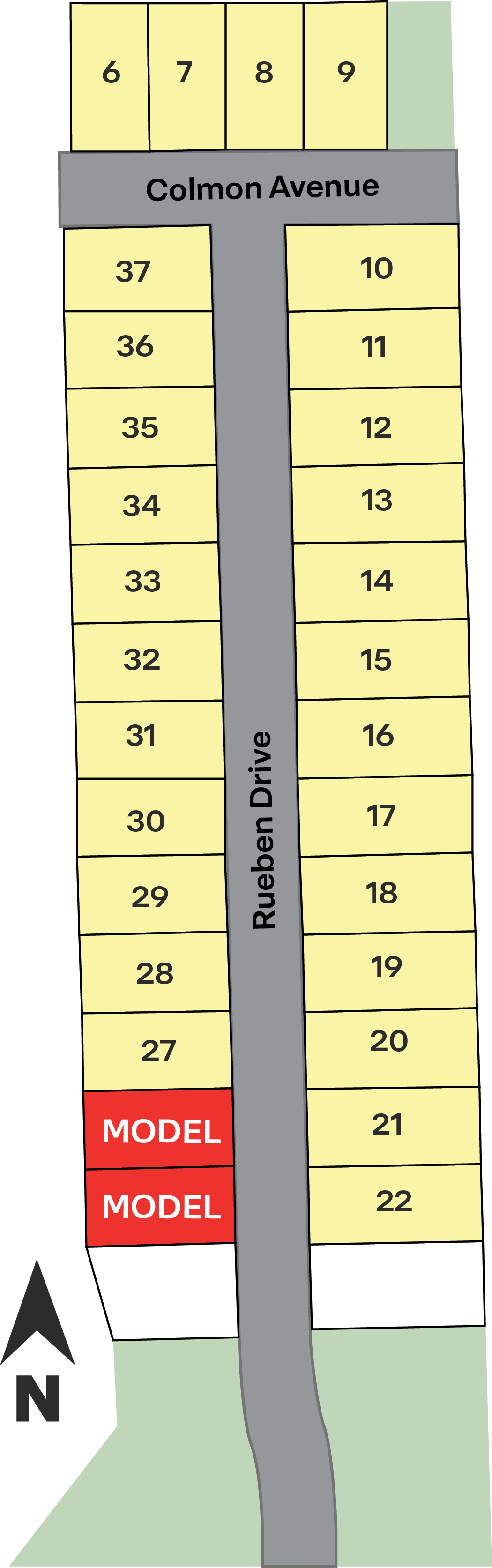 Static Lot Map