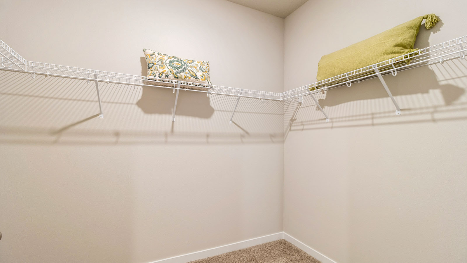 Spacious walk-in closet offering ample room for clothing, accessories, and everyday essentials.