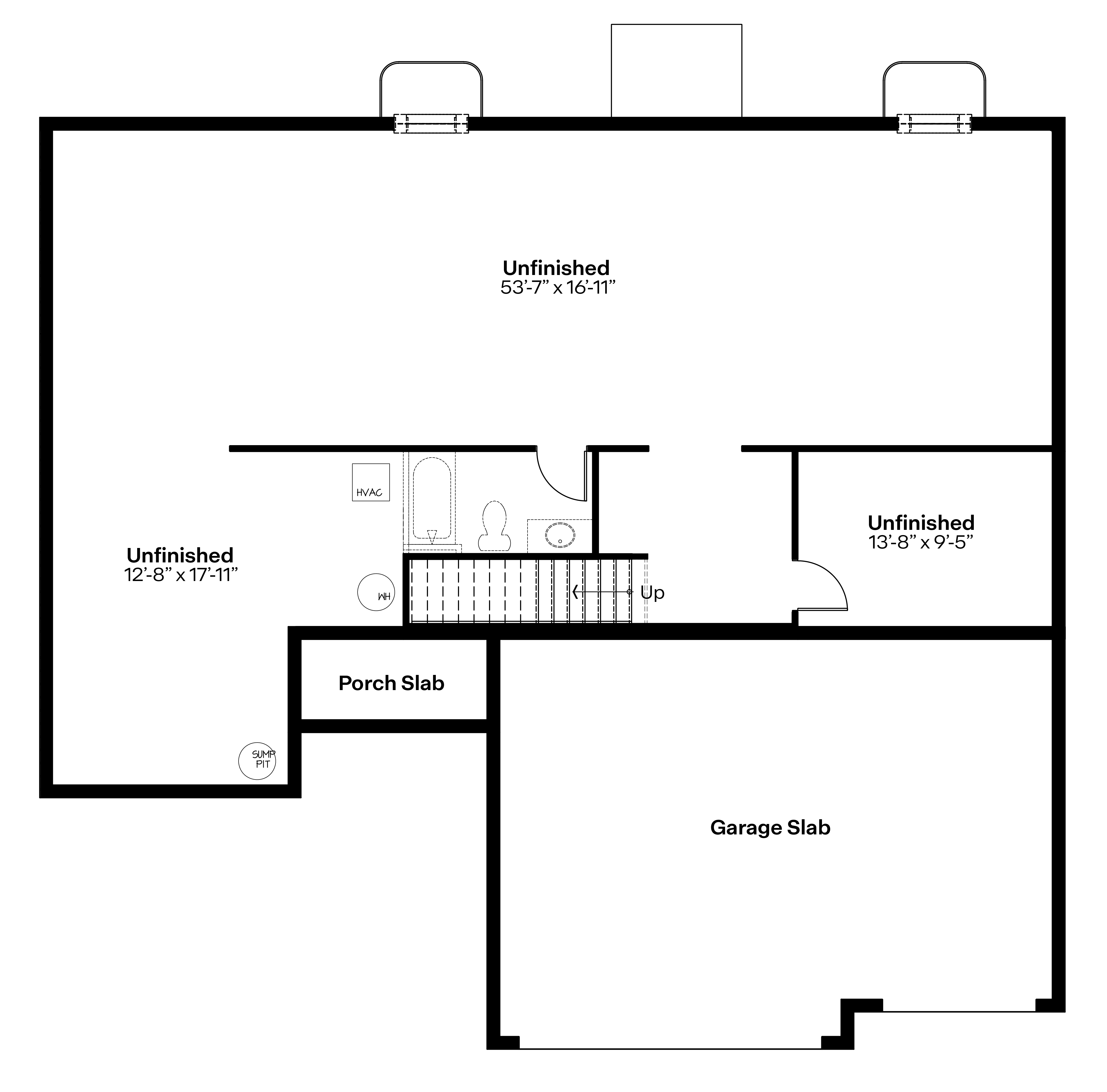 Reagan unfinished basement