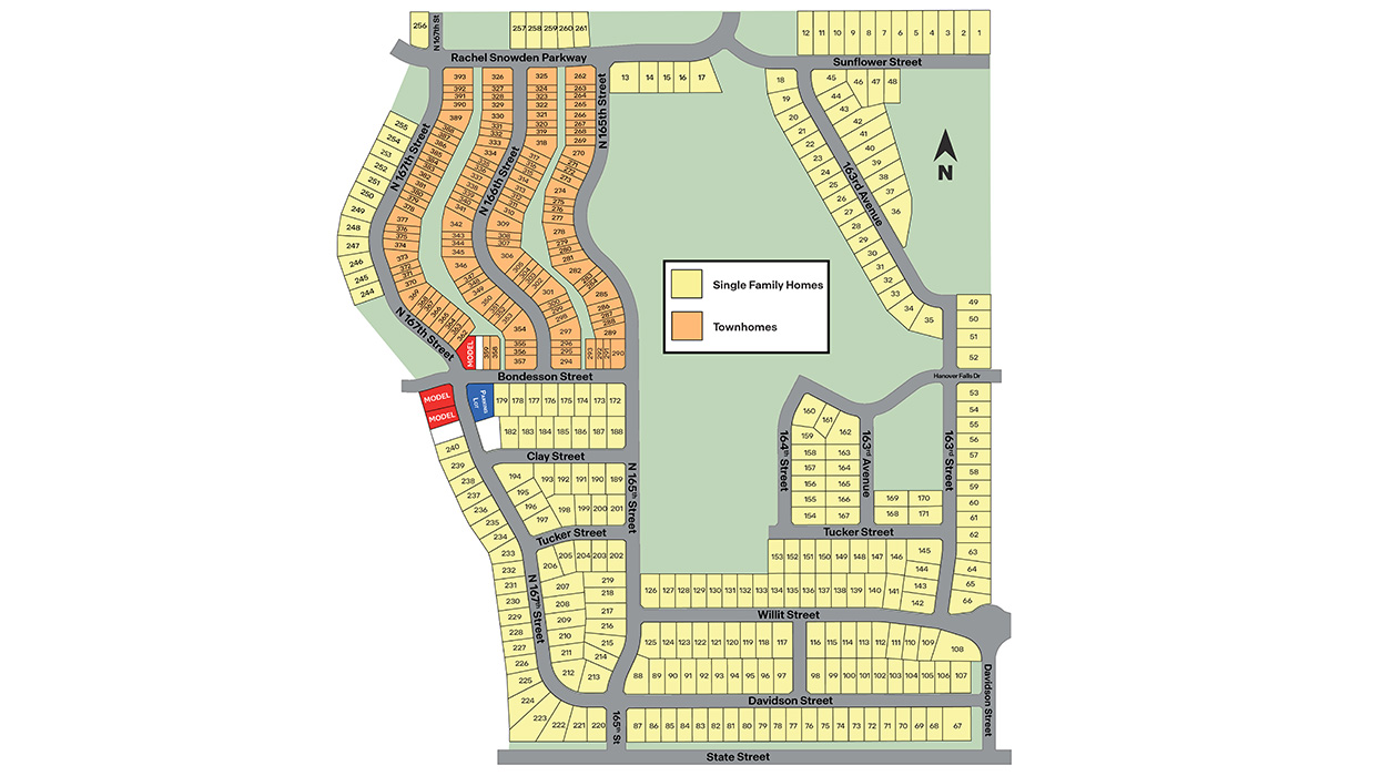 Static Lot Map