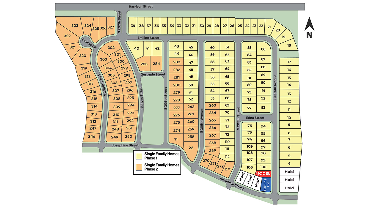 Static Lot Map