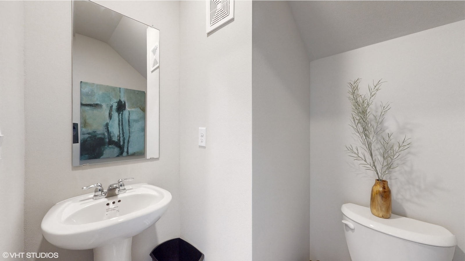 half bath on main floor by entrance